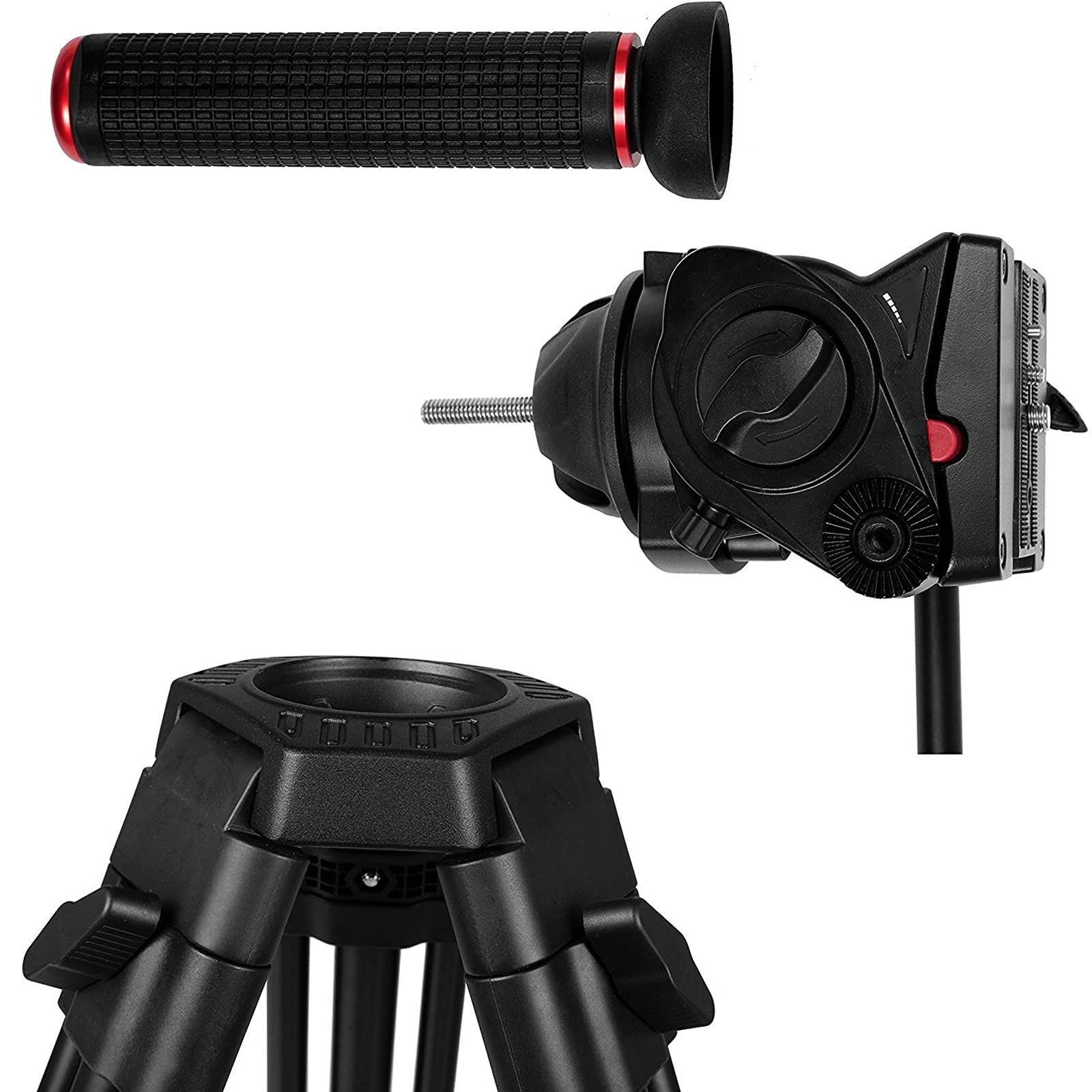 Amazon | ポータブル三脚 カメラ三脚写真カメラ機器三脚PTZ機器